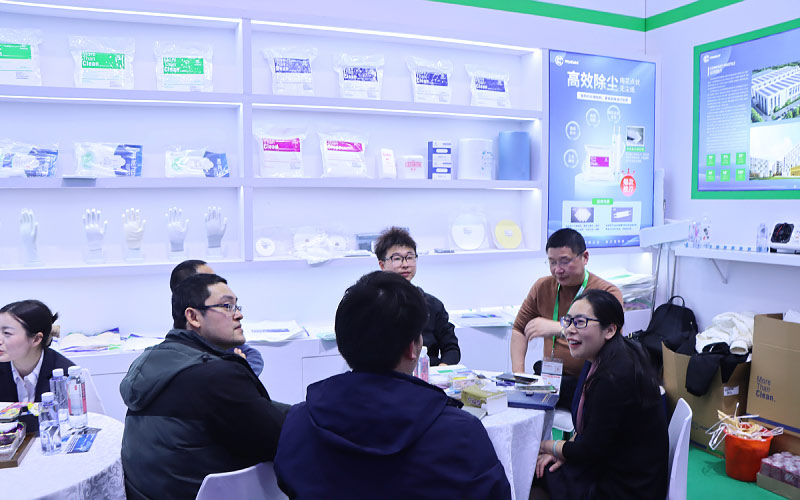 SEMICON CHINA 2024展會(huì)現(xiàn)場(chǎng)火熱，我司無(wú)塵潔凈產(chǎn)品受矚目